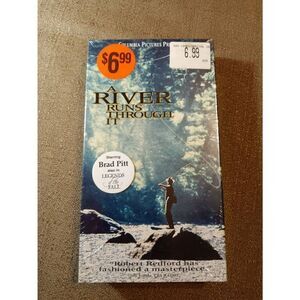 "A River Runs Through It" on VHS Factory Sealed (0577)